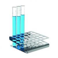 Test tube racks Z-shape, 18/10 stainless steel