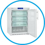 Laboratory freezers MediLine, with spark-free interior and comfort electronic controller