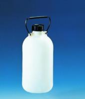 Storage bottles, narrow mouth, HDPE