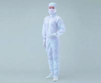 Overall for cleanroom ASPURE, polyester, with integrated hood